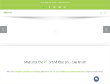 Tablet Screenshot of mazuma.co.th