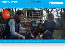 Tablet Screenshot of mazuma.org